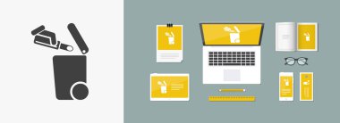 Atık toplama simgesini ayır