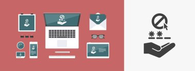 Koruma web servisi - Minimal tek simge