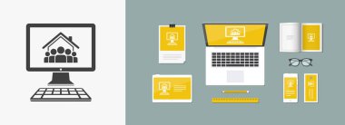 Online konut simgesi