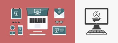 Multimedya Servisi simgesini