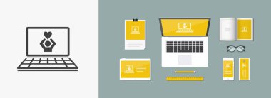  bilgisayar Web sitesi veya uygulama simgesini