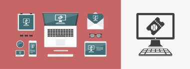 Spor Bilet rezervasyon simgesi