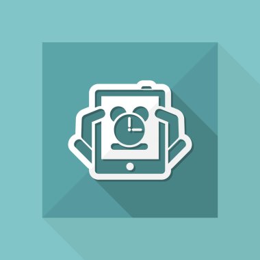 Tablet basit simgesi