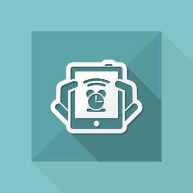 Tablet basit simgesi