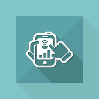 Smartphone basit simgesi