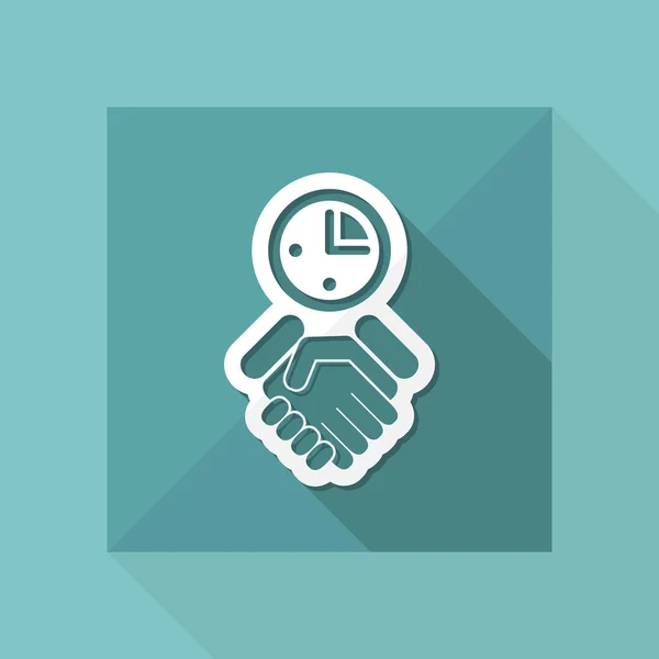 Agreement icon illustration — Stock Vector