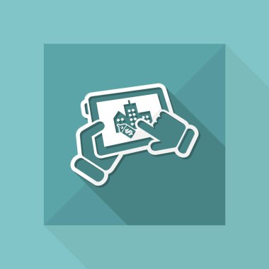 Emlak Web sitesi simge 