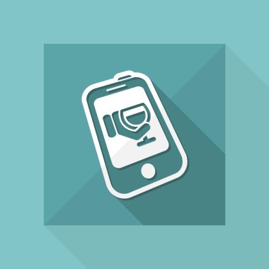 şaraphane telefon simgesi