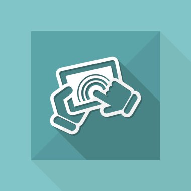 Tablet basit simgesi