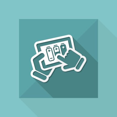 Tablet basit simgesi