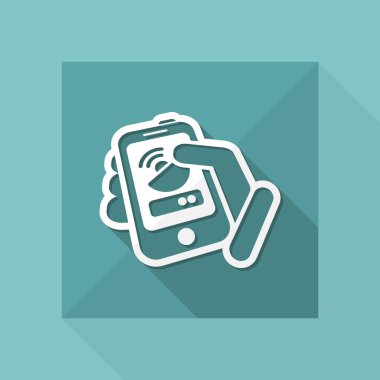 Smartphone basit simgesi