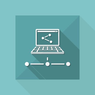 Ağ kavramı simgesini