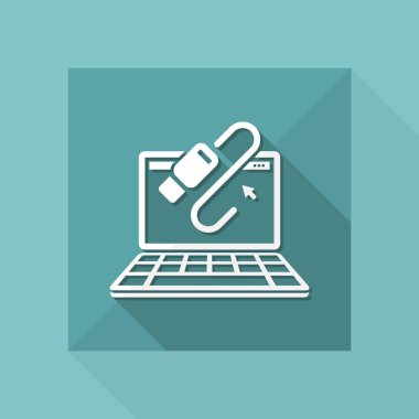 veri aktarım simgesi