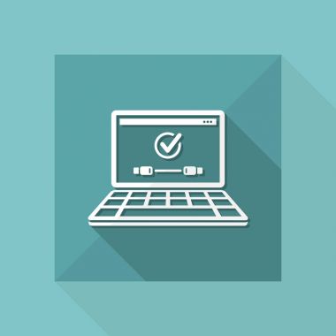 Bilgisayara kablo bağlantısını kontrol edin 