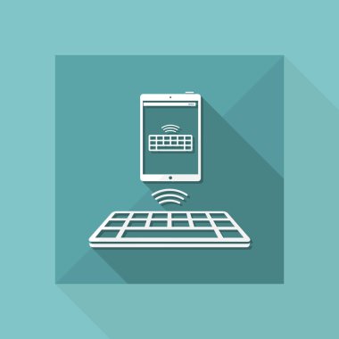 Tablet basit simgesi