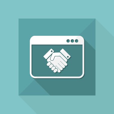 Web iş için el sıkışma