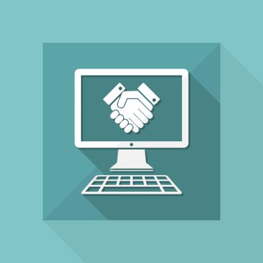 Memnuniyeti için web service simgesini