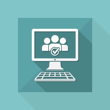 Onay bilgisayar kutsal kişilerin resmi