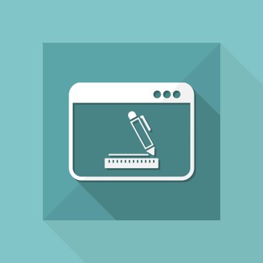 Proje Tasarım kavramı simgesi