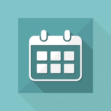 Takvim kavramı simgesini