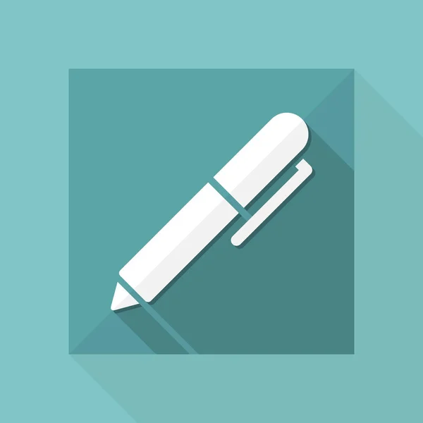 Pen - ploché ikony — Stockový vektor