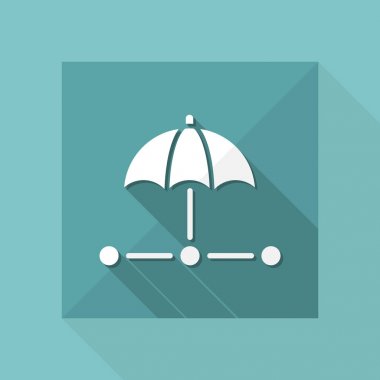 Ağ güvenlik sistemi web simgesi