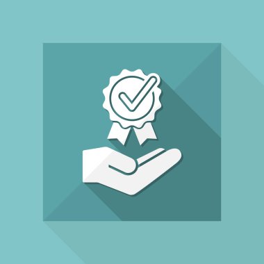 Onay işareti simgesi simgesi