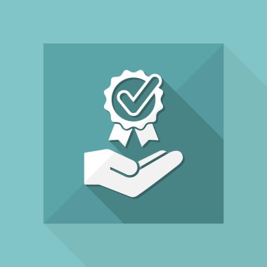 Onay işareti simgesi simgesi