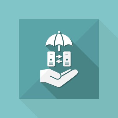 veri aktarım simgesi