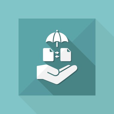 veri aktarım simgesi