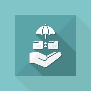 veri aktarım simgesi