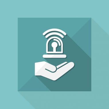 Ev koruma hizmetleri simgesi