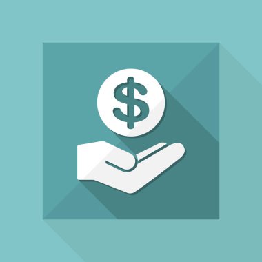 Banka hizmetleri simgesi