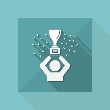 Kazanan kutlama simgesi