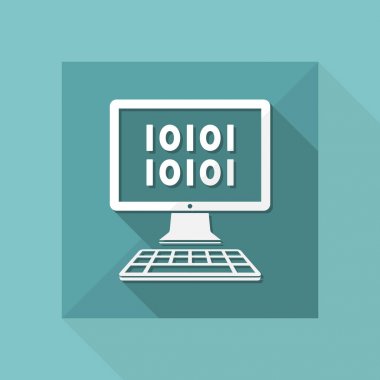 İkili kod - web simgesi