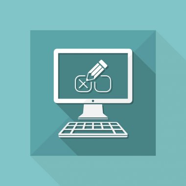 Web testi ile çoktan seçmeli sorular 