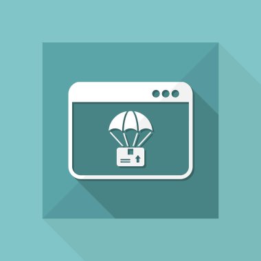 Uçak teslimi için Internet Salonu 