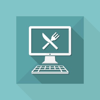 Restoran hizmet simgesi