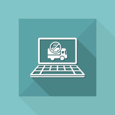 Kamyon taşıma güvenlik bilgisayar kontrolü ile 