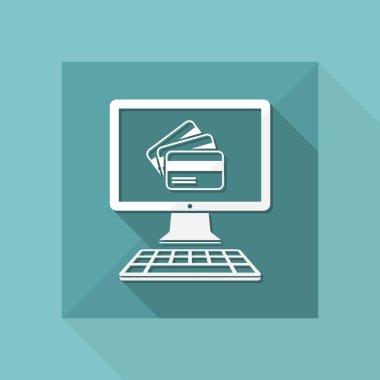 Online alışveriş düğmesi  