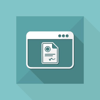 Web sitesi sertifikası simge