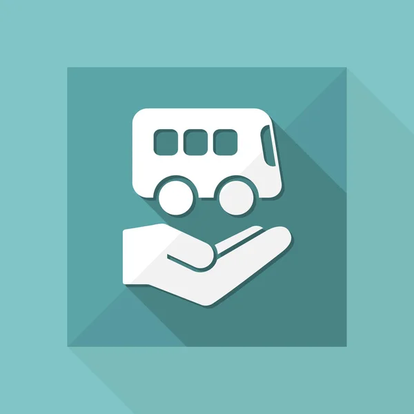 Bus services icon — Stock Vector