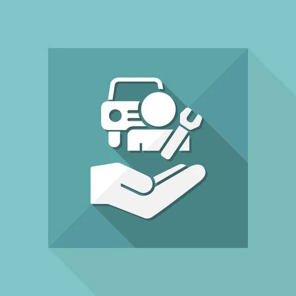 Car repair service icon — Stock Vector
