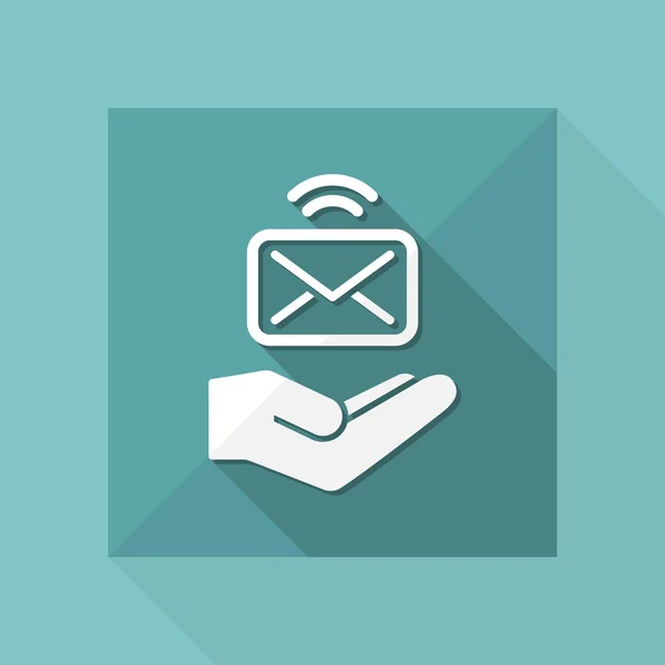 Ikona služby Mail — Stockový vektor