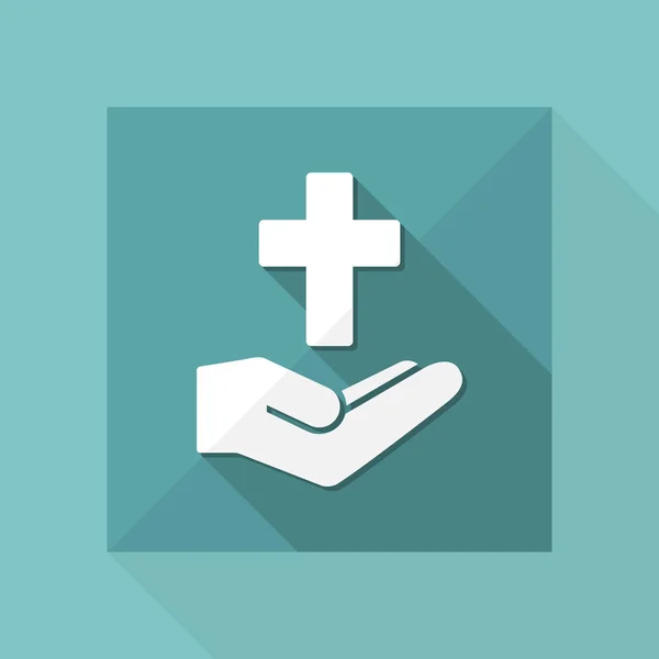 Concepto de servicios religiosos — Vector de stock