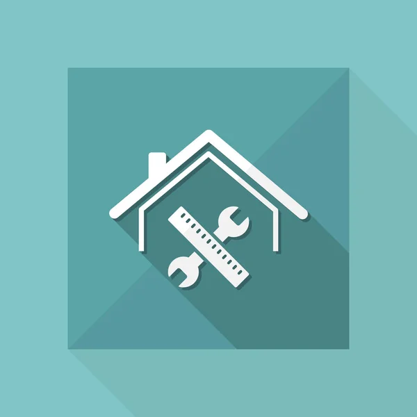 House renovation icon — Stock Vector