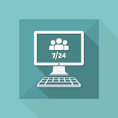 7/24 web takım simgesi