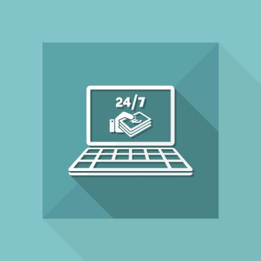 Euro ödeme online simgesi