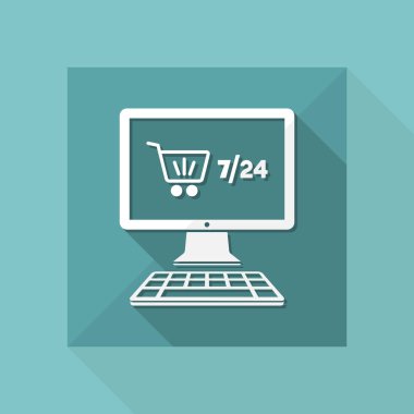 Online mağaza simgesi