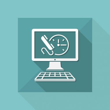 Bizi randevu simgesini arayın